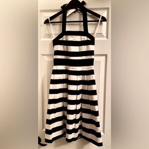 White House Black Market Halter Fit & Flare Dress.